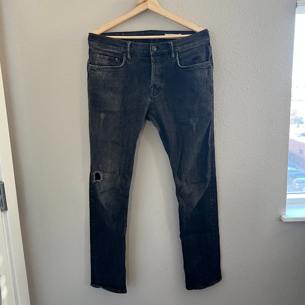 Cigarette Skinny Fit Stretch Denim Jeans